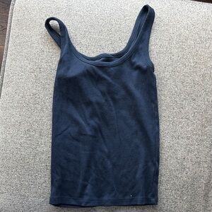 Navy Blue Women's Tank Top